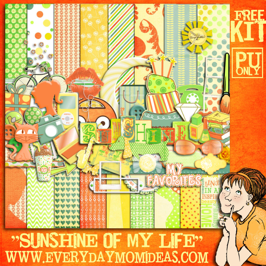 Digital Scrapbooking Kits
